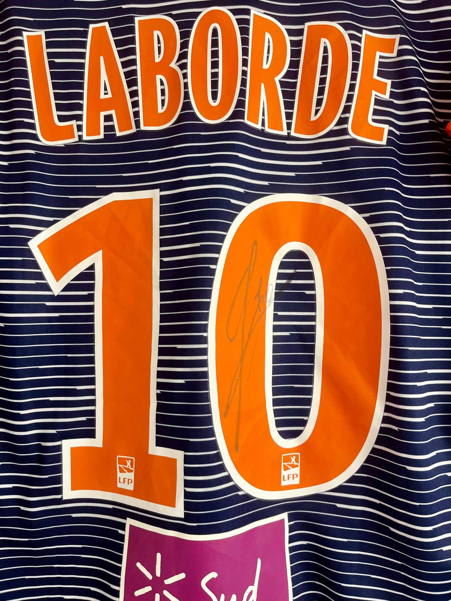 2018/2019 - Montpellier - Laborde - Match worn