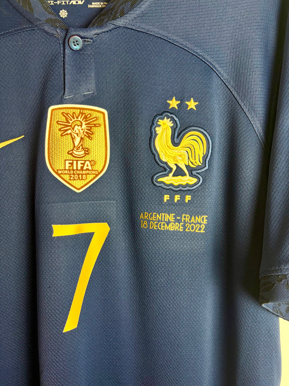 2022 - France - Griezmann - match détail