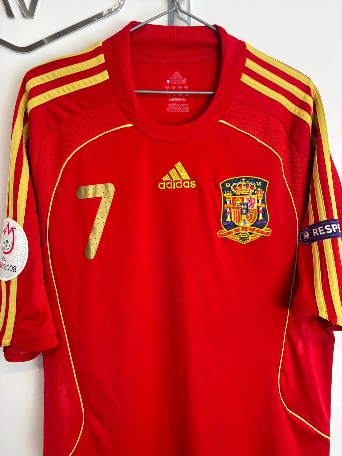 2008 - Espagne - David Villa (L)