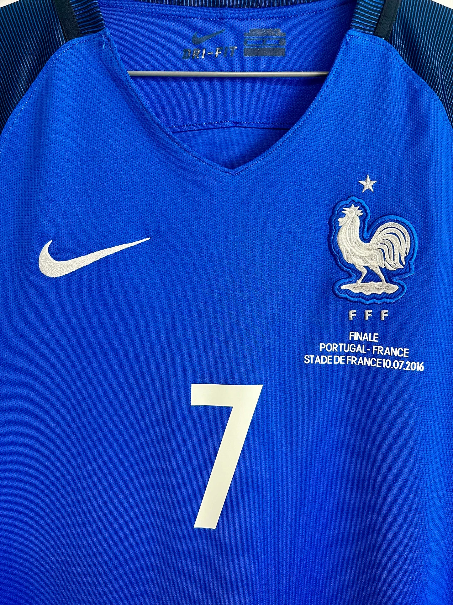 2016 - France - Griezmann - Match details