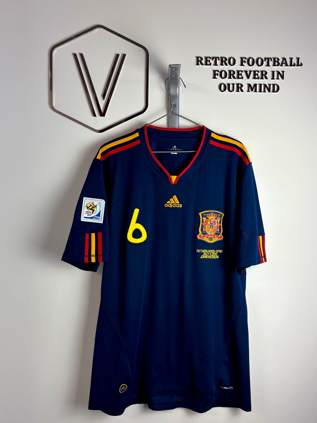 2010 - Espagne - Iniesta - Match détails