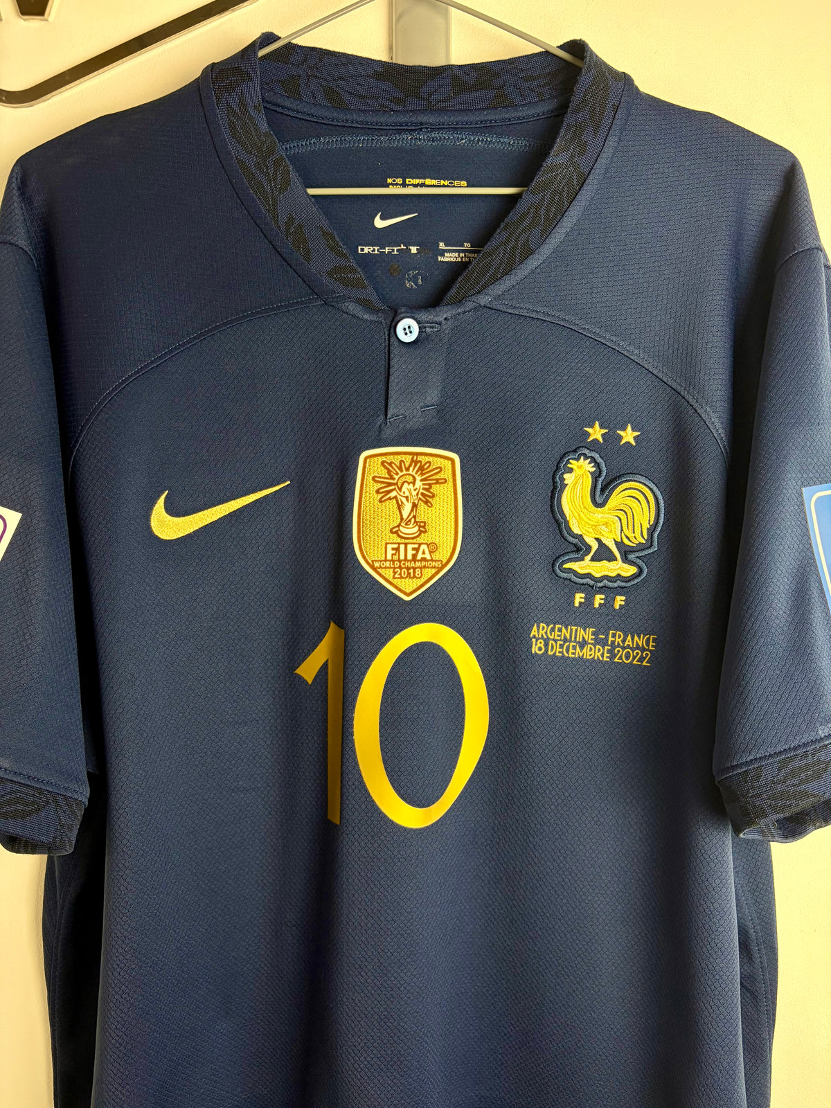 2022 - France - Mbappé - match détail