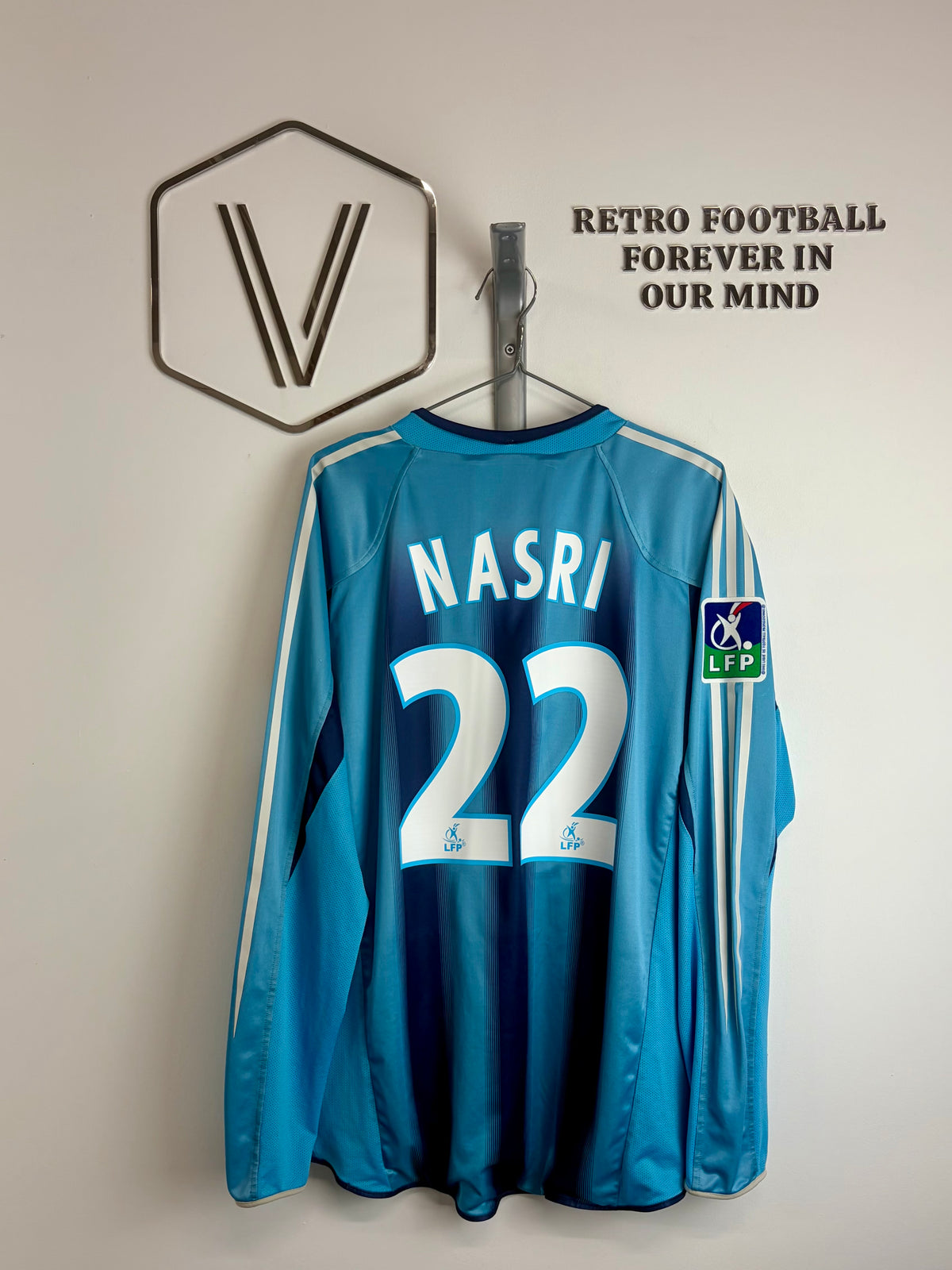 2004/2005 - OM - Nasri - manches longues