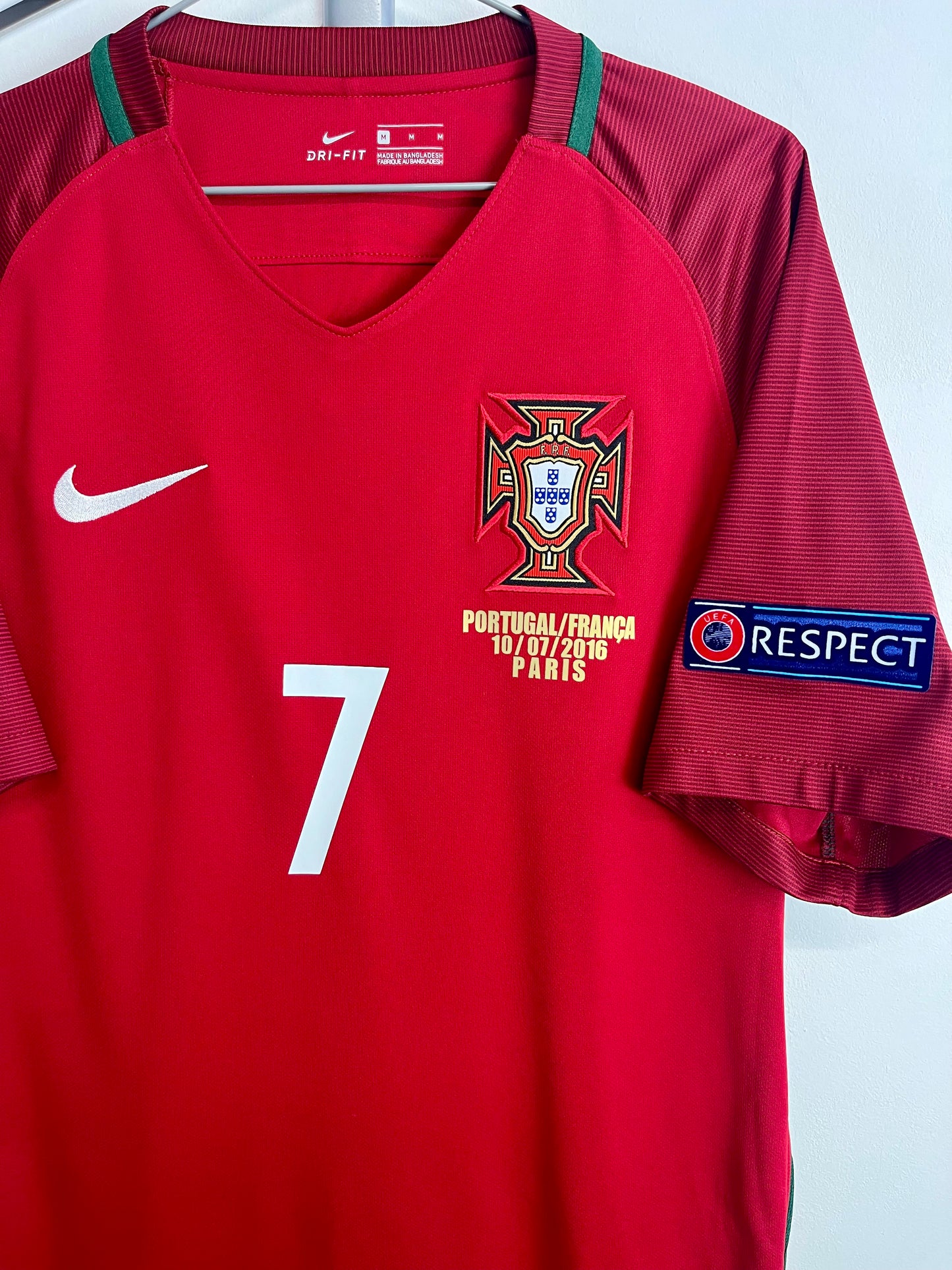 2016 - Portugal - Ronaldo - Match details