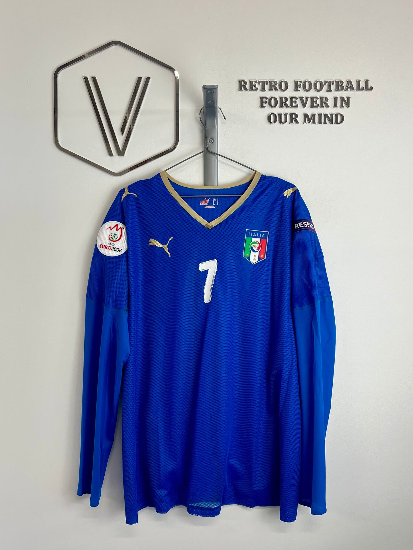2008 - Italie - Del piero - Manches longues