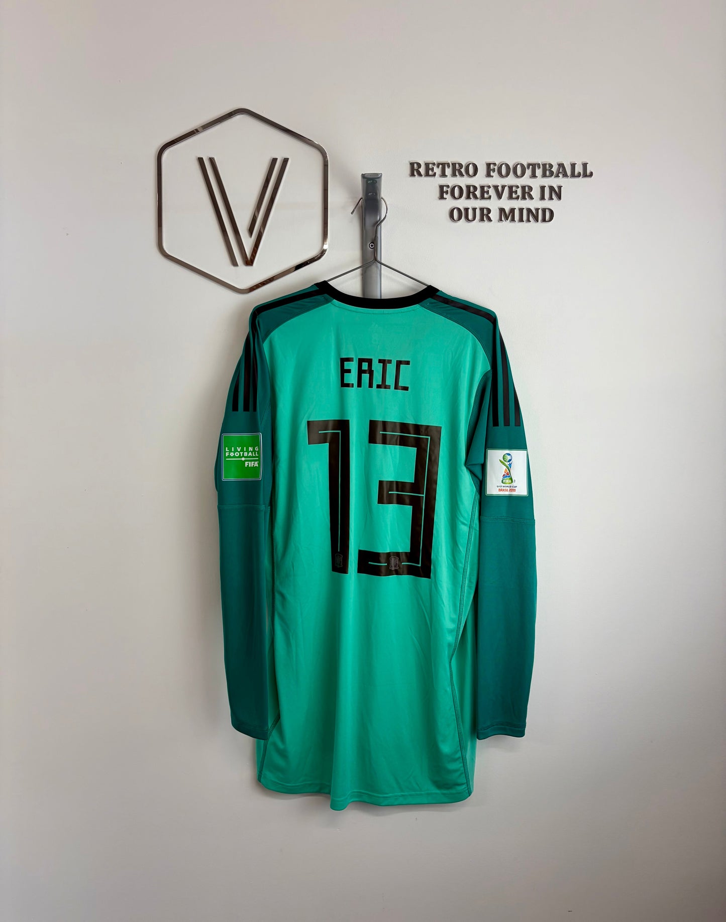 2019 - Espagne - Éric - Match Worn U17