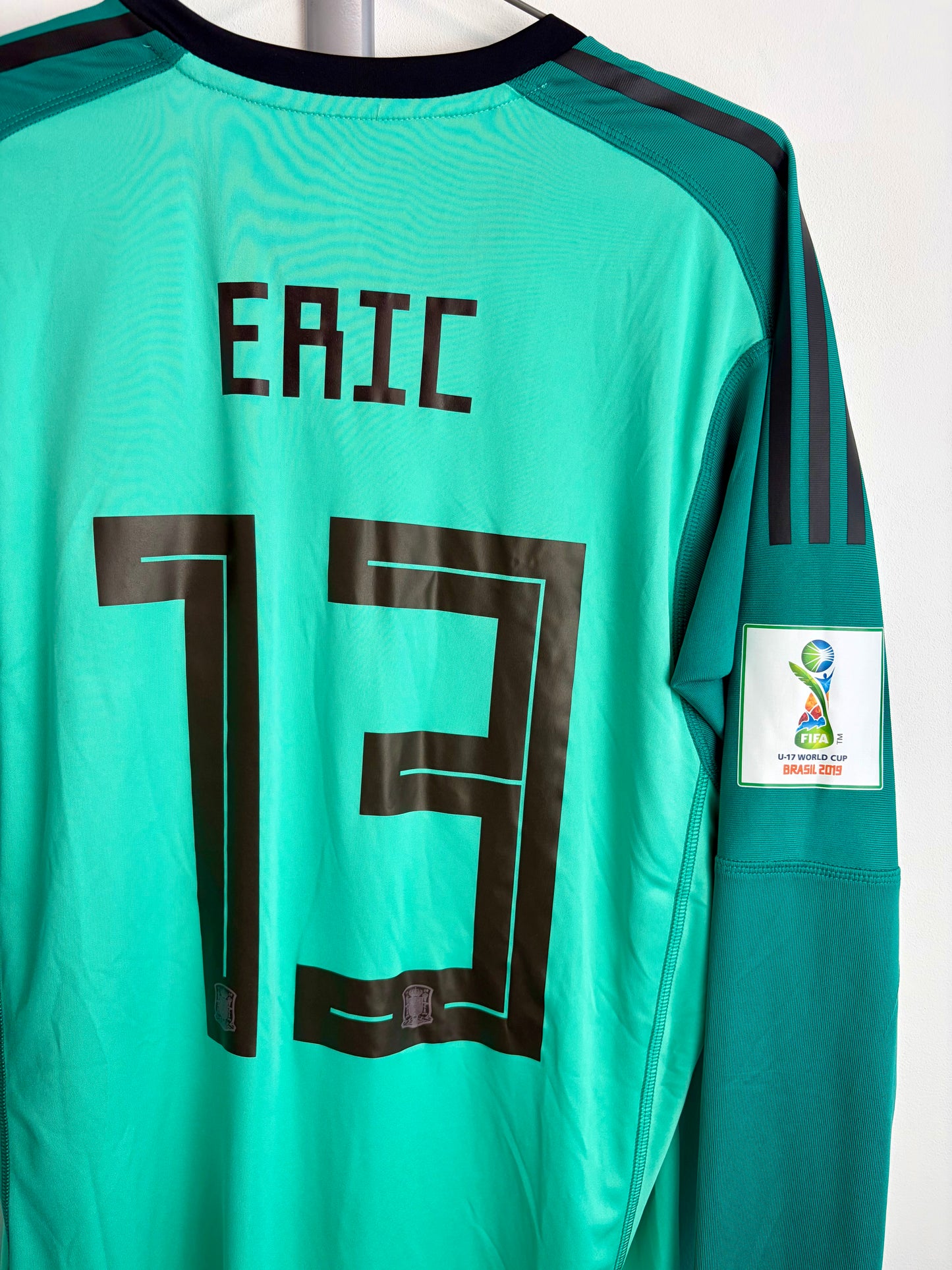 2019 - Espagne - Éric - Match Worn U17