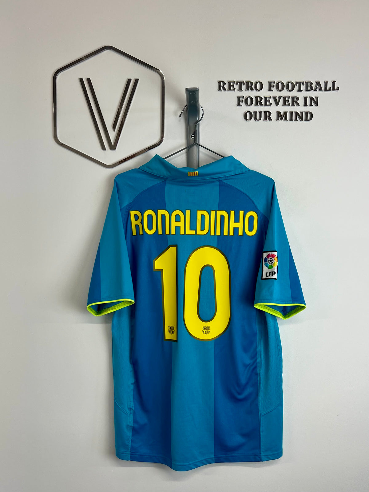 2007/2008 - FC Barcelone - Ronaldinho - Player Version