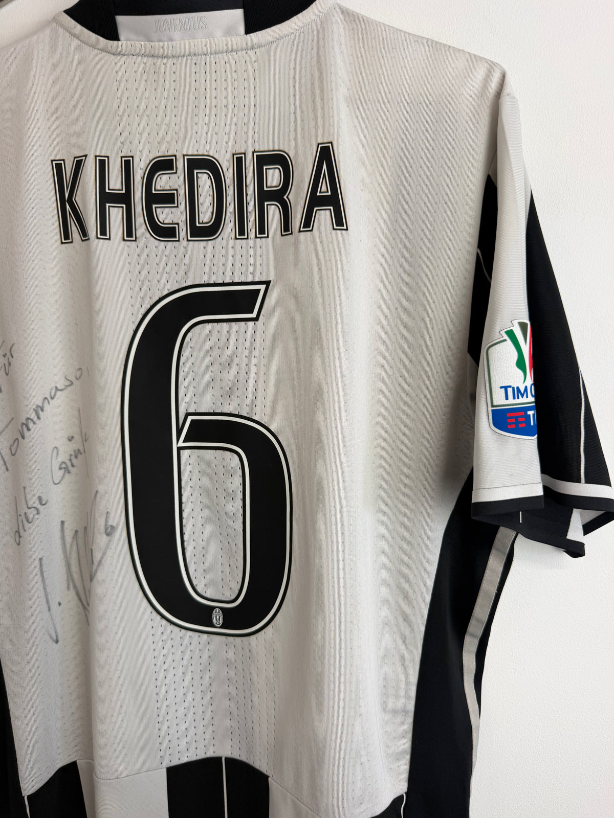 2016/2017 - Juventus - Khedira - Match Worn / signé