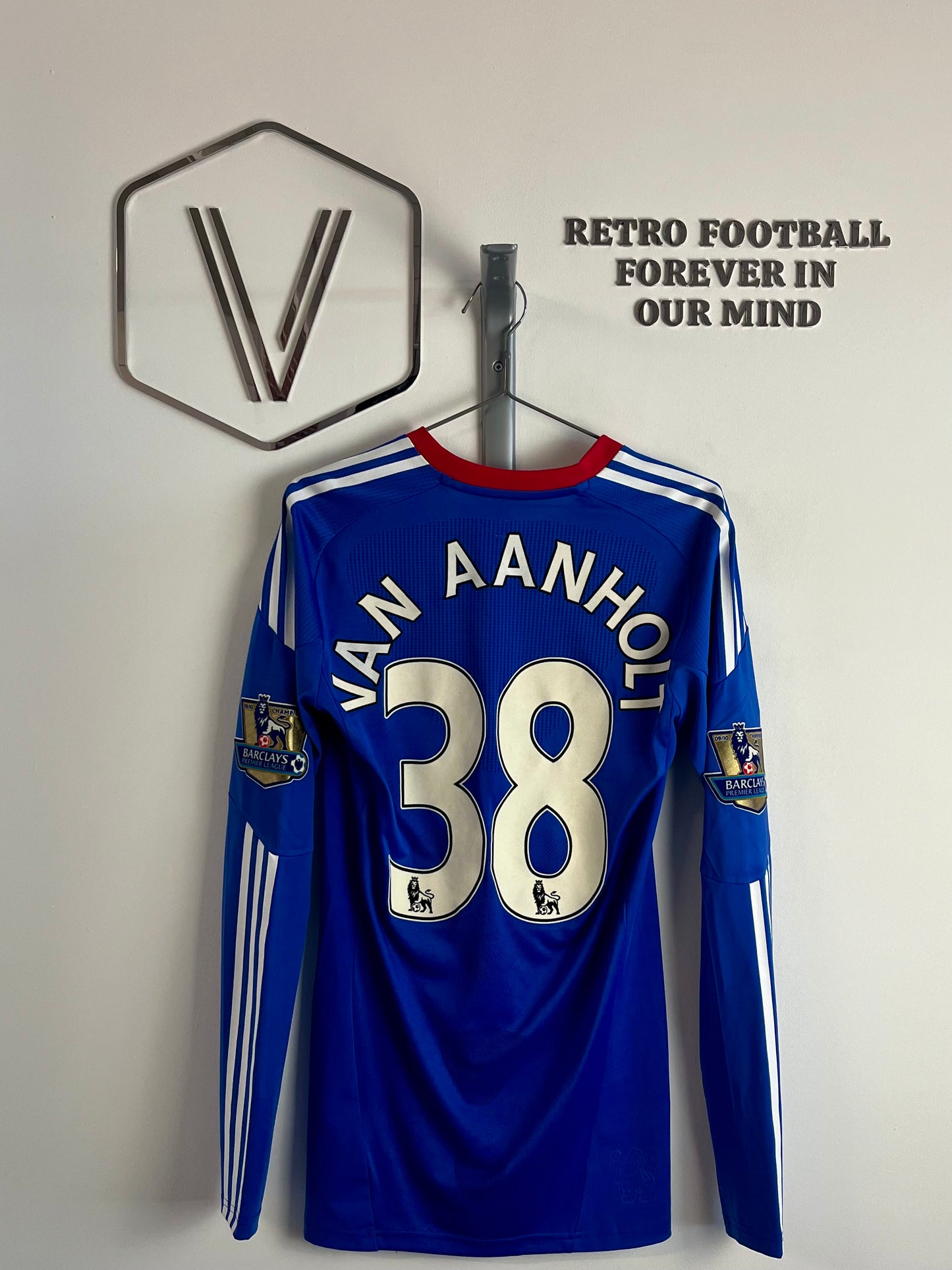 2010/2011 - Chelsea - Van Aanholt - Stock pro