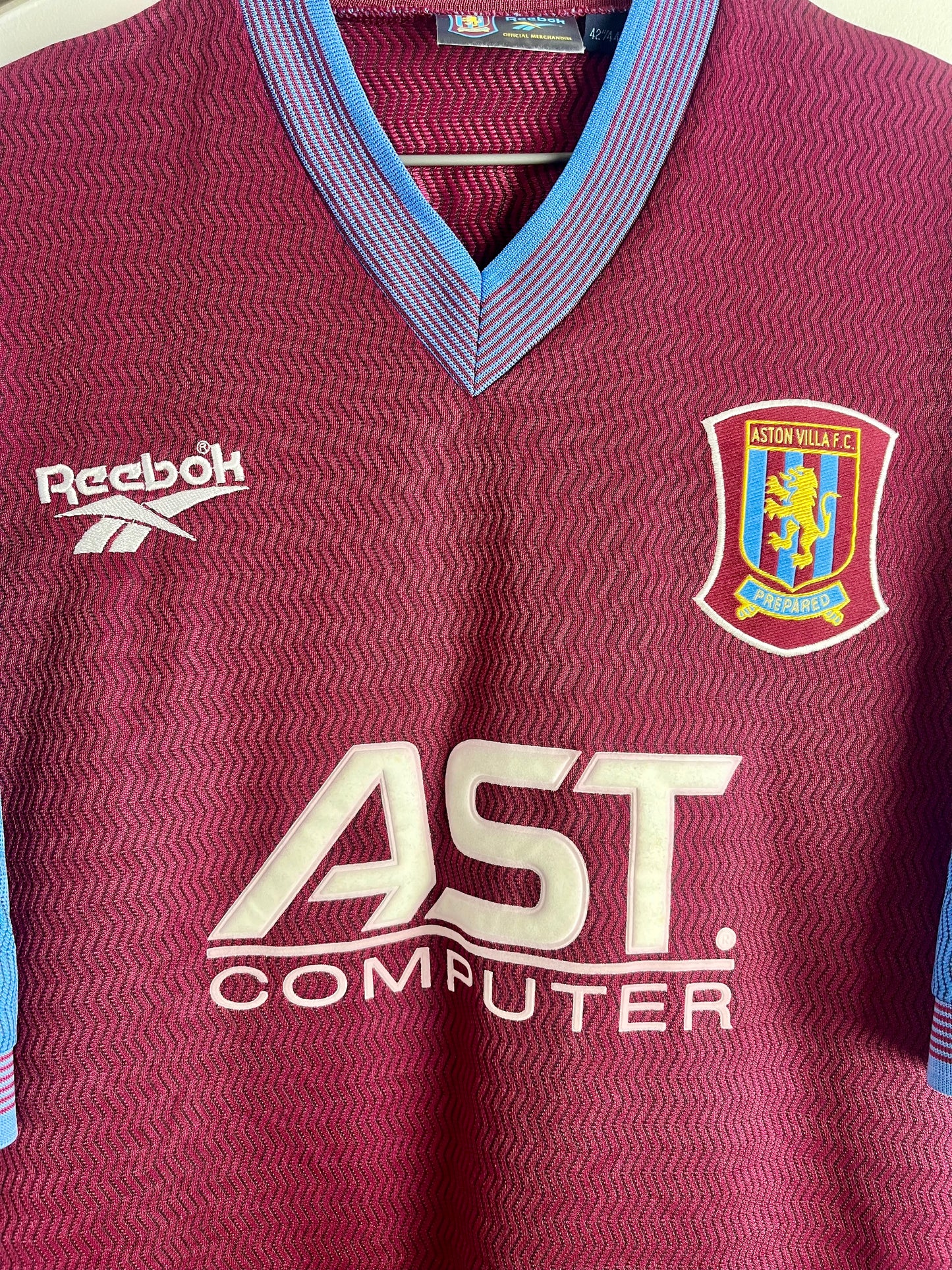 1997/1998 - Aston Villa - Nelson - Match worn