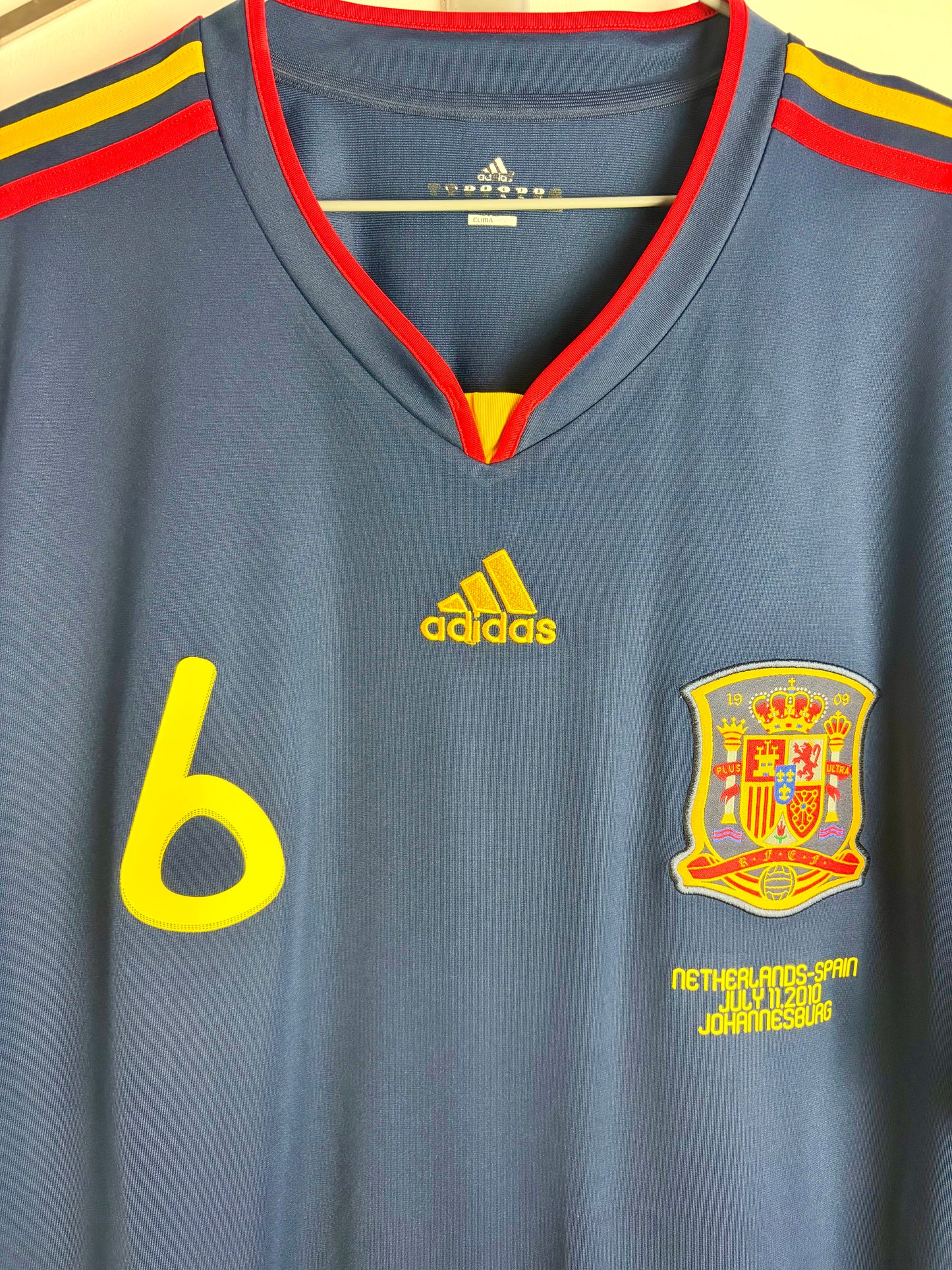 2010 - Espagne - Iniesta - Match détails