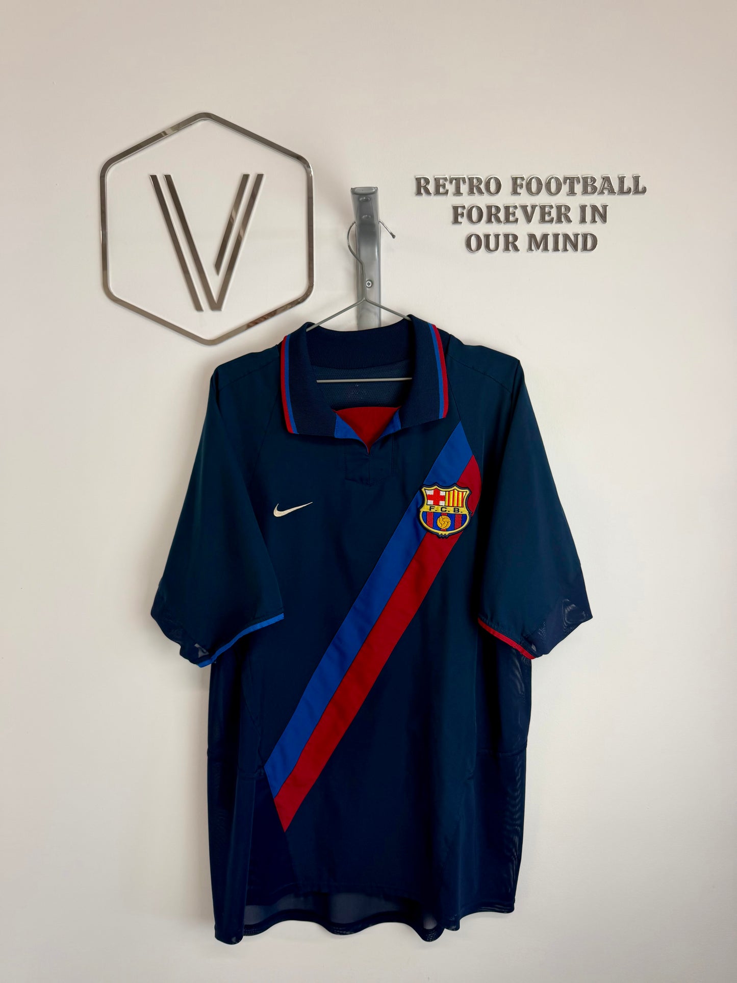 2002/2003 - FC Barcelone - Ronaldinho - Stock Pro