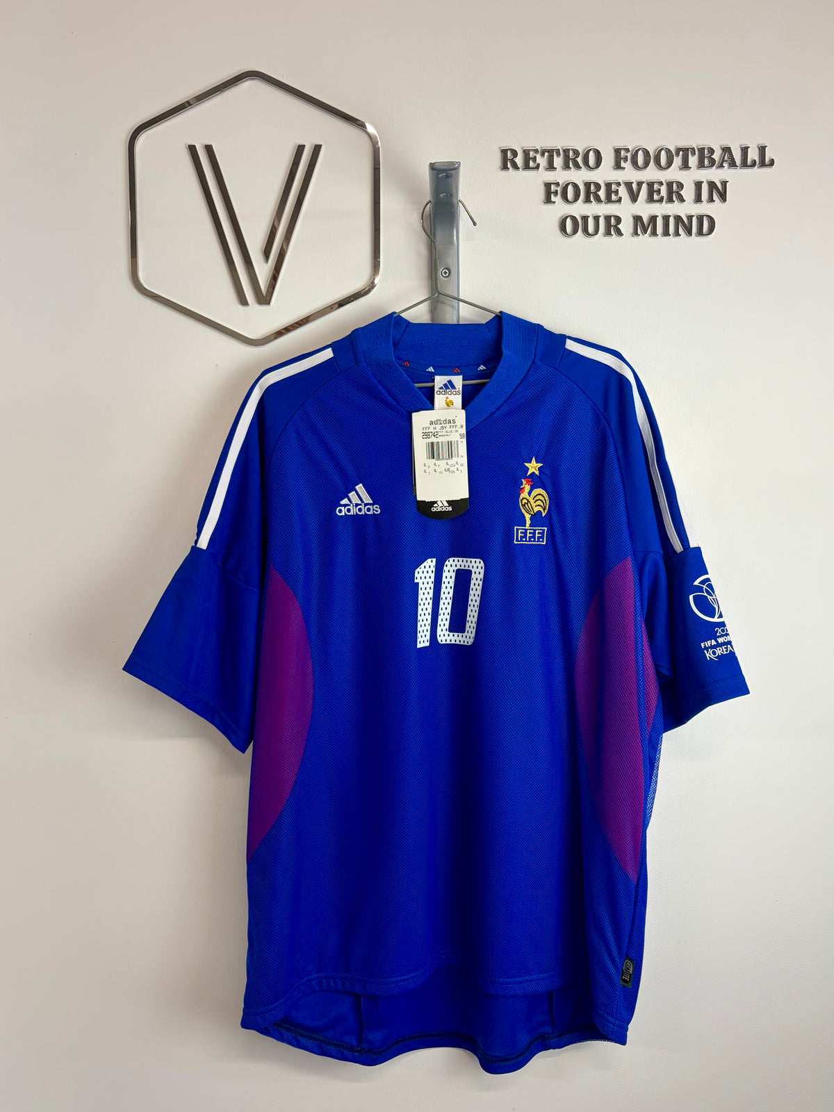 2002 - France - Zidane - BNWT