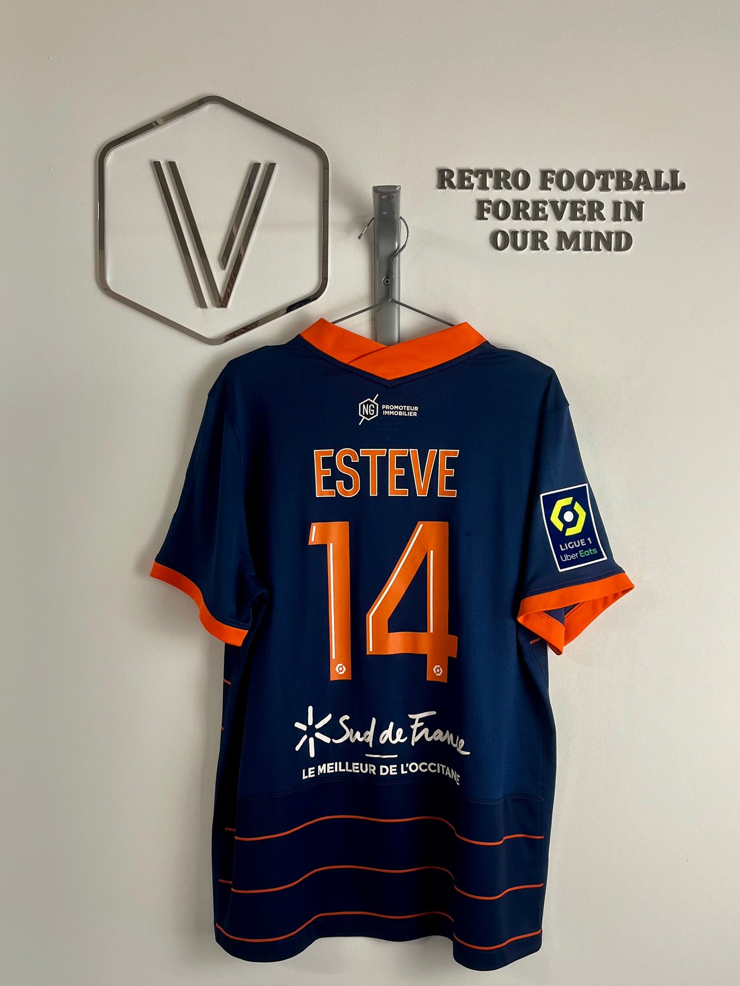 2021/2022 - Montpellier - Esteve - Match worn