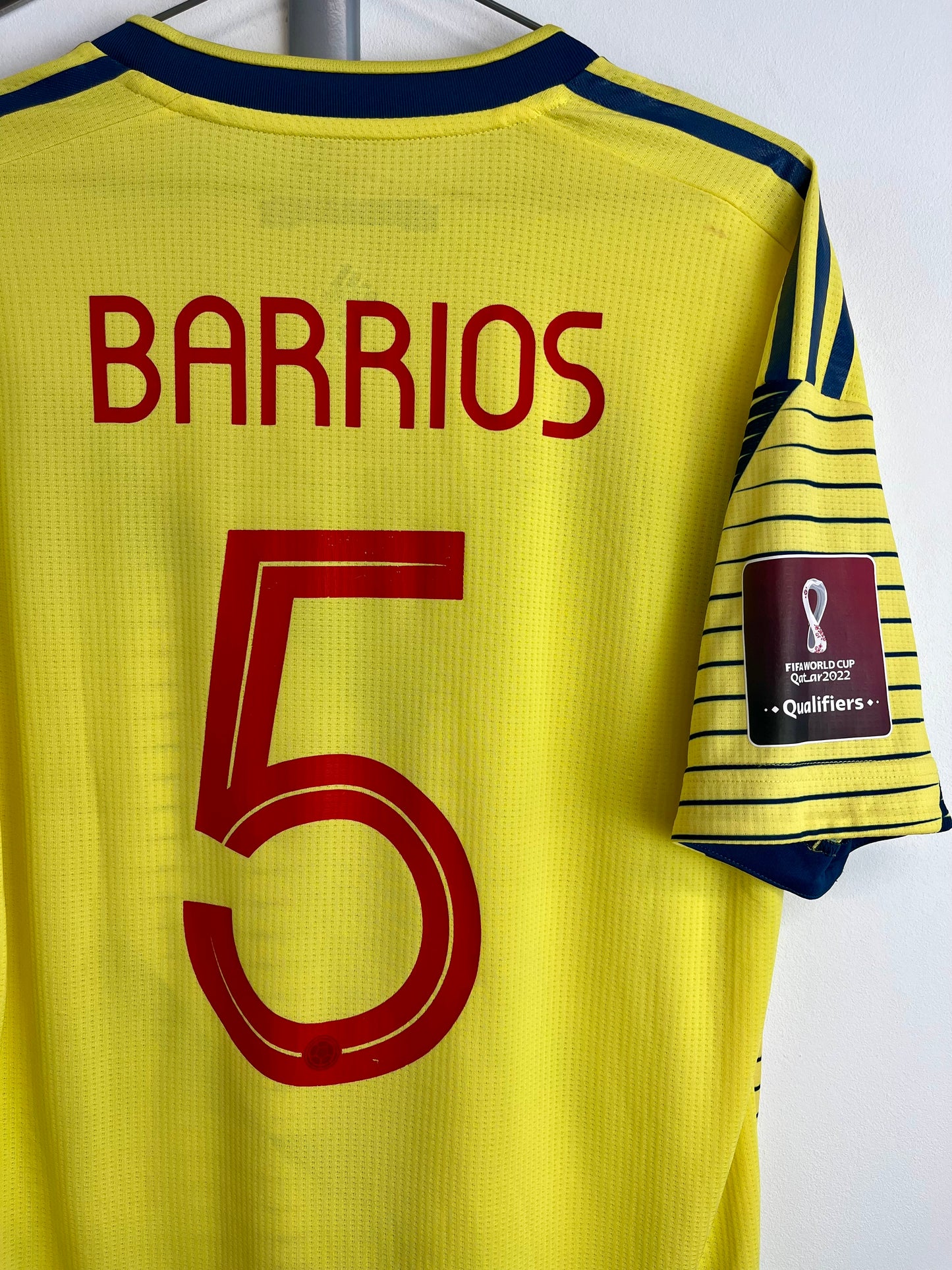 2019 - Colombie - Barrios - Match Worn