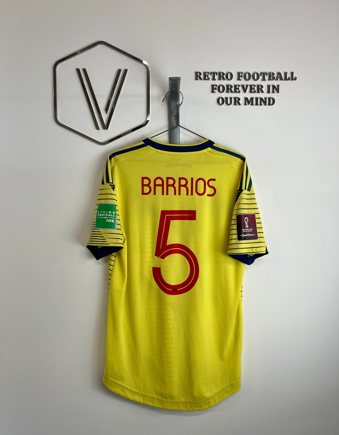 2019 - Colombie - Barrios - Match Worn