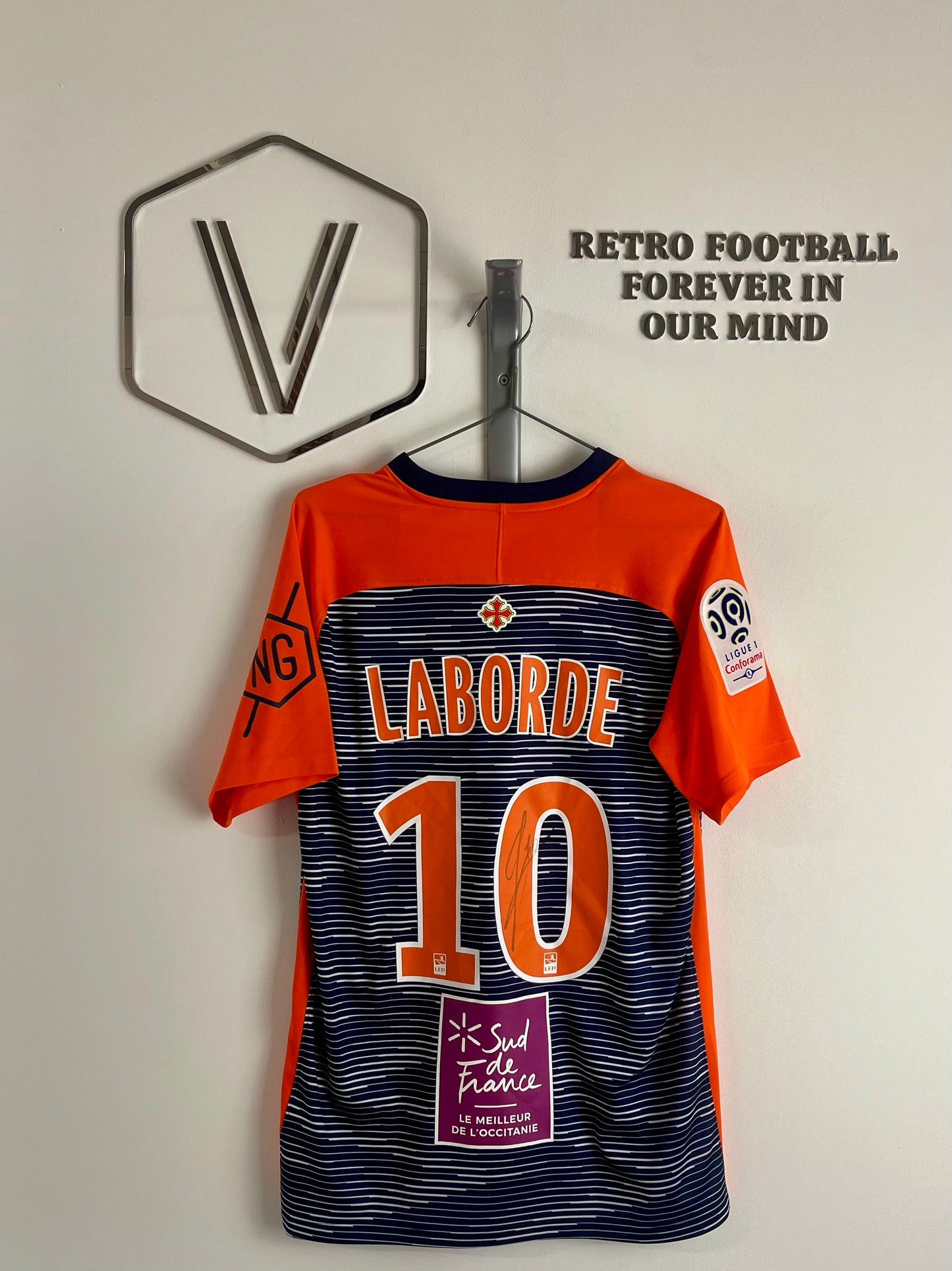2018/2019 - Montpellier - Laborde - Match worn