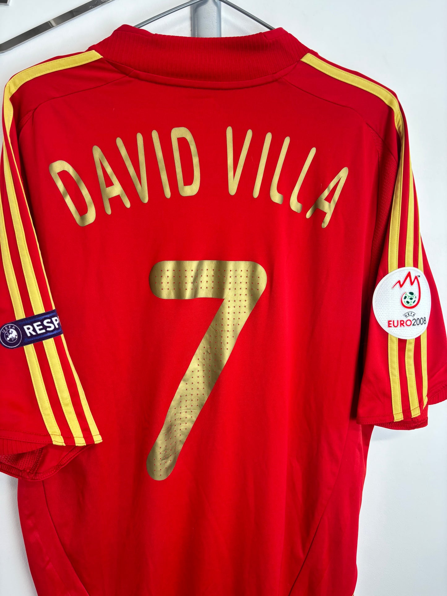 2008 - Espagne - David Villa (L)