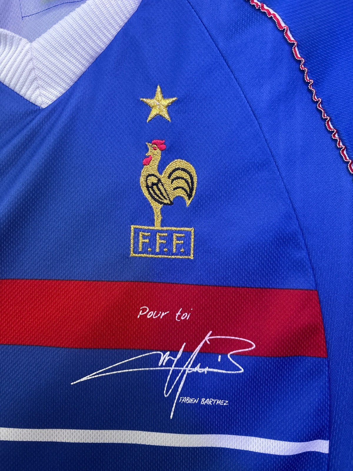 1998 - France - Zidane - Pour toi Barthez