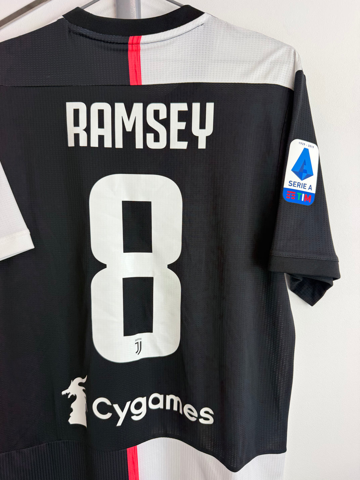 2019/2020 - Juventus - Ramsey - Match Worn