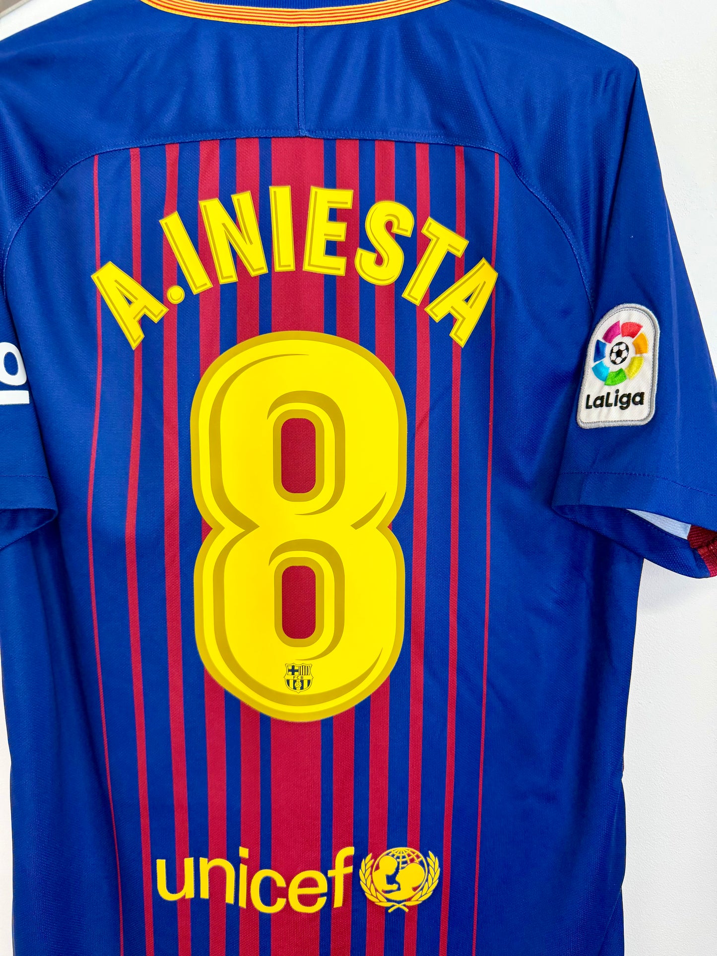 2017/2018 - FC Barcelone - Iniesta
