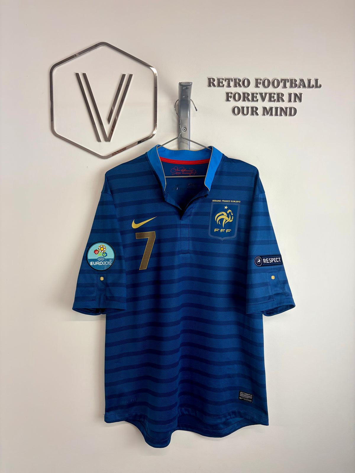 2012 - France - Ribery - Stock pro - Match Détails