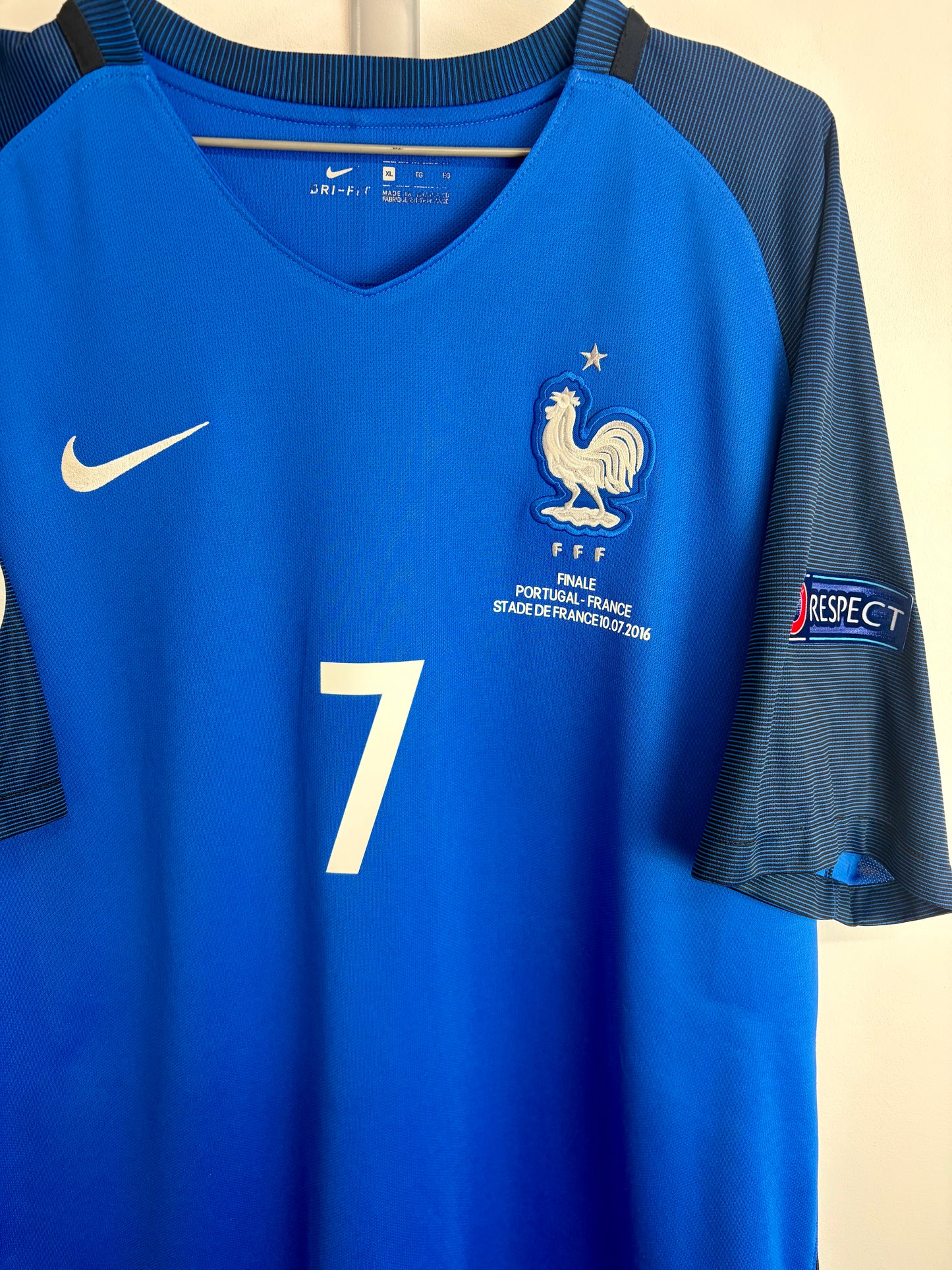 2016 - France - Griezmann - Match details