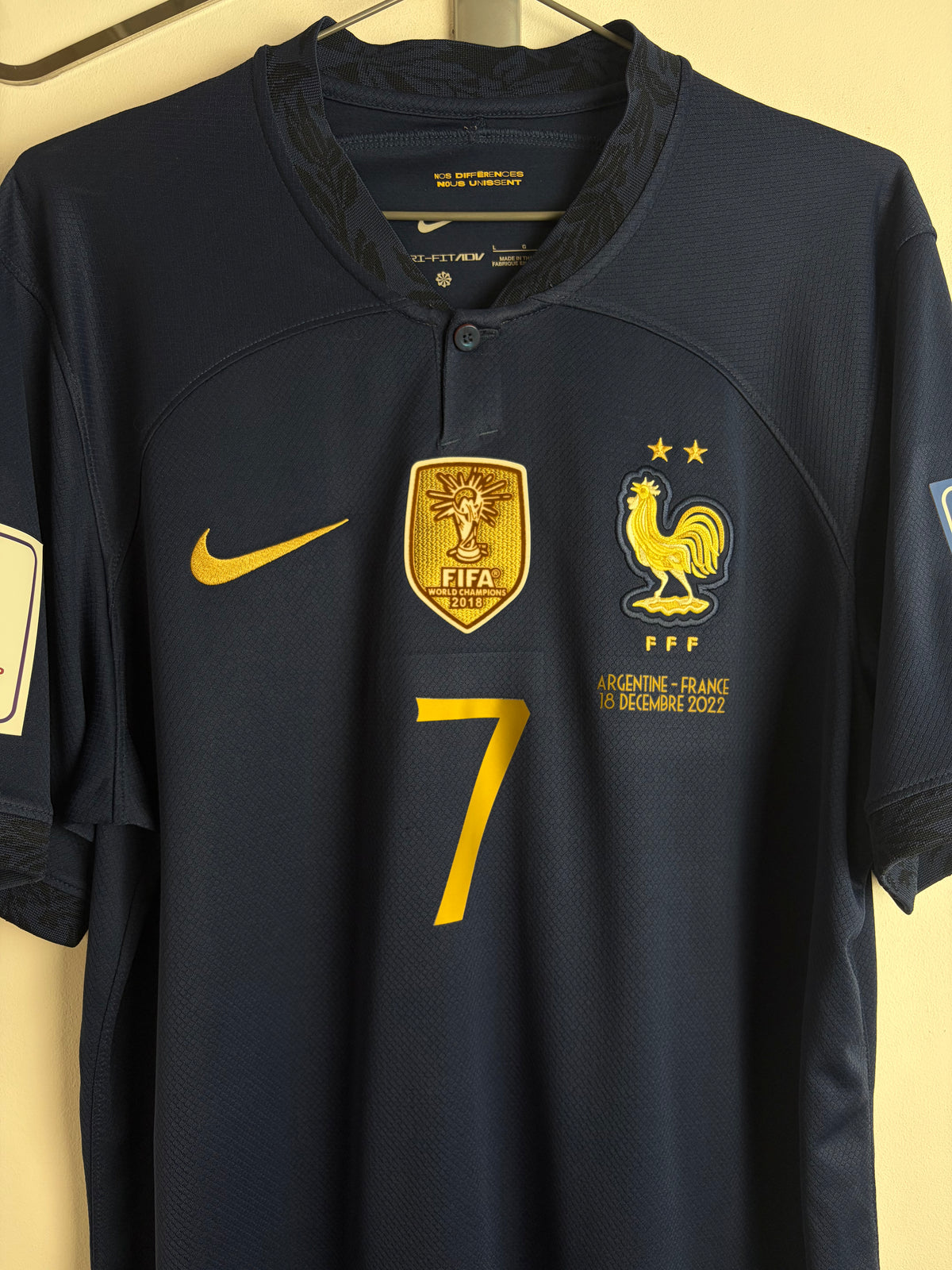 2022 - France - Griezmann - Match détails
