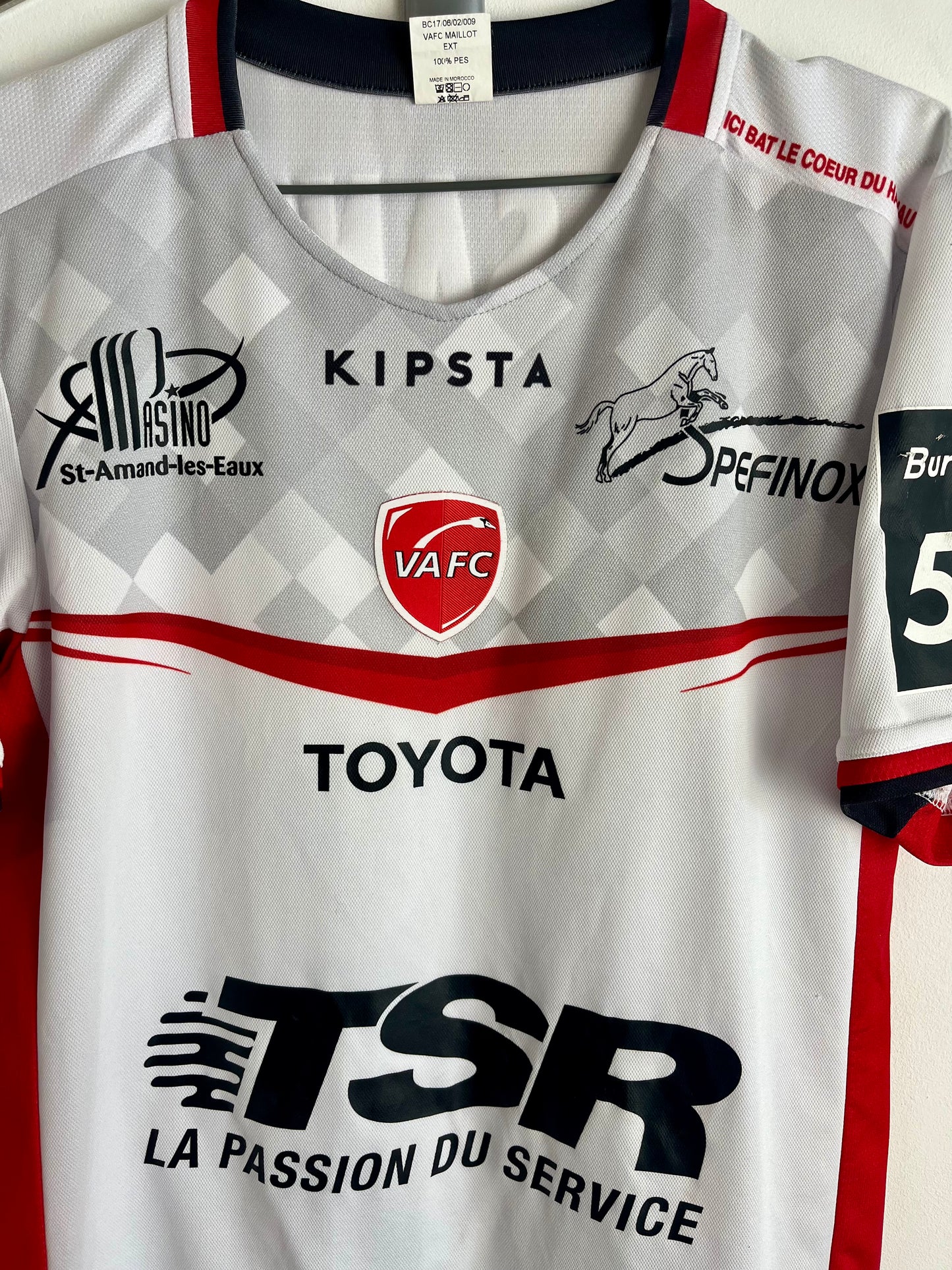 2017/2018 - Valenciennes - Dos Santos - match issue