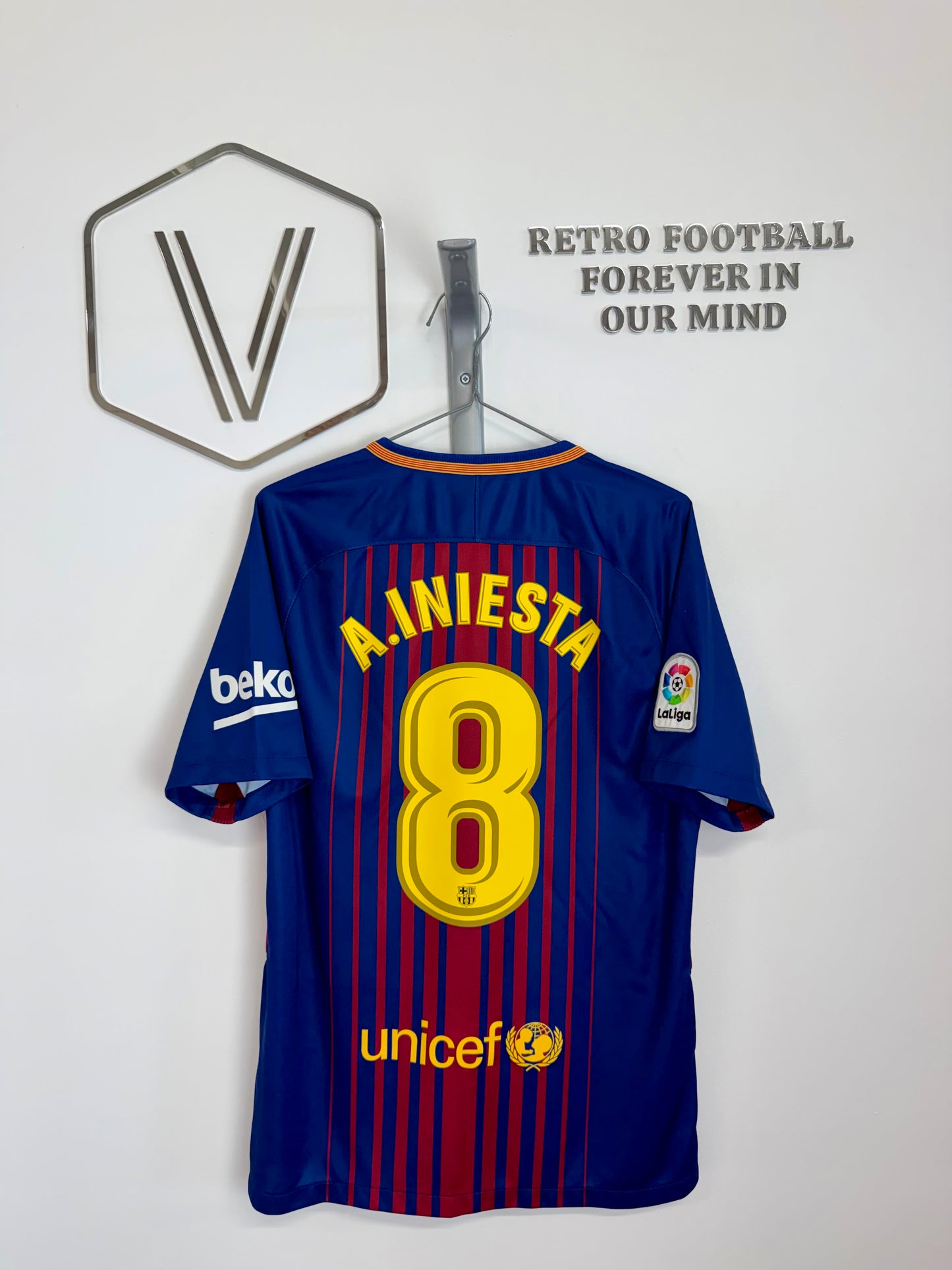 2017/2018 - FC Barcelone - Iniesta