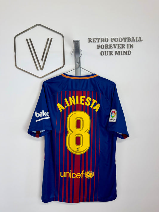 2017/2018 - FC Barcelone - Iniesta