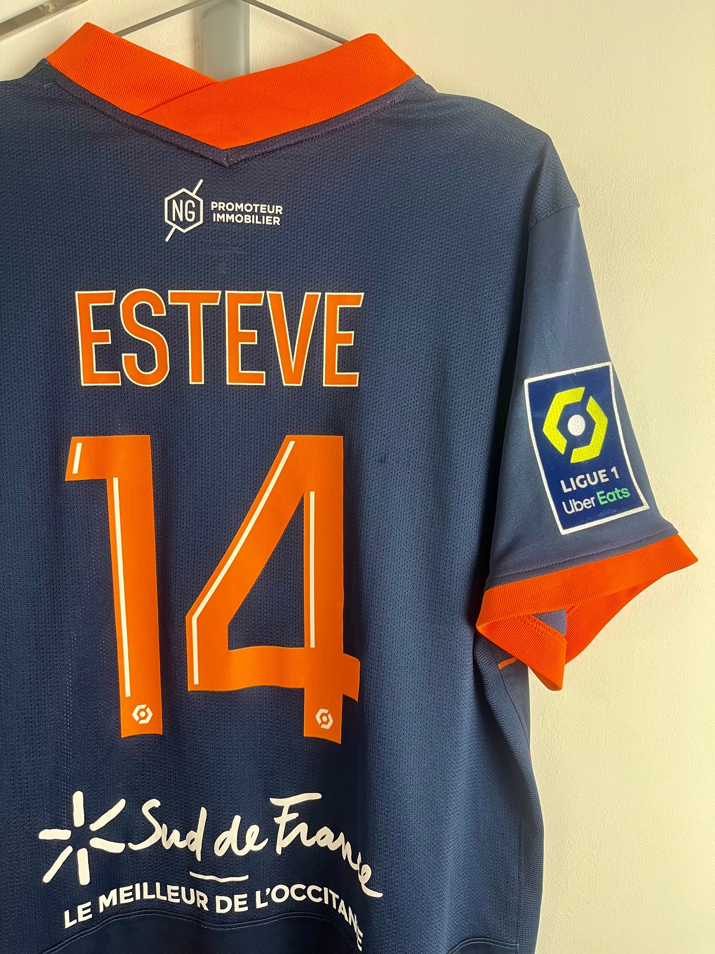 2021/2022 - Montpellier - Esteve - Match worn