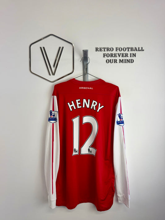 2011/2012 - Arsenal - Henry - Manches Longues