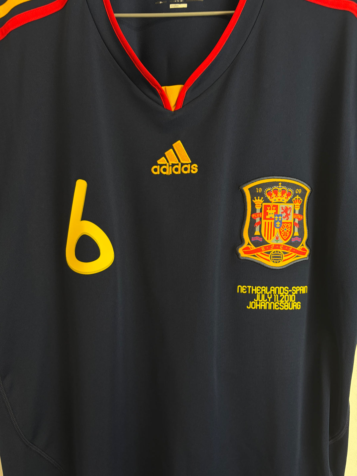 2010 - Espagne - Iniesta - Match details