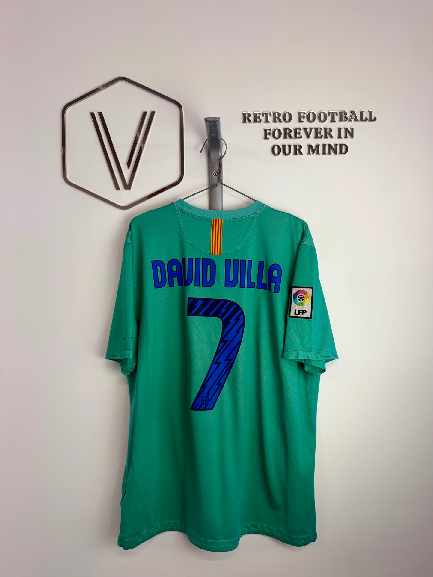 2010/2011 - FC Barcelone - David Villa - Player Version