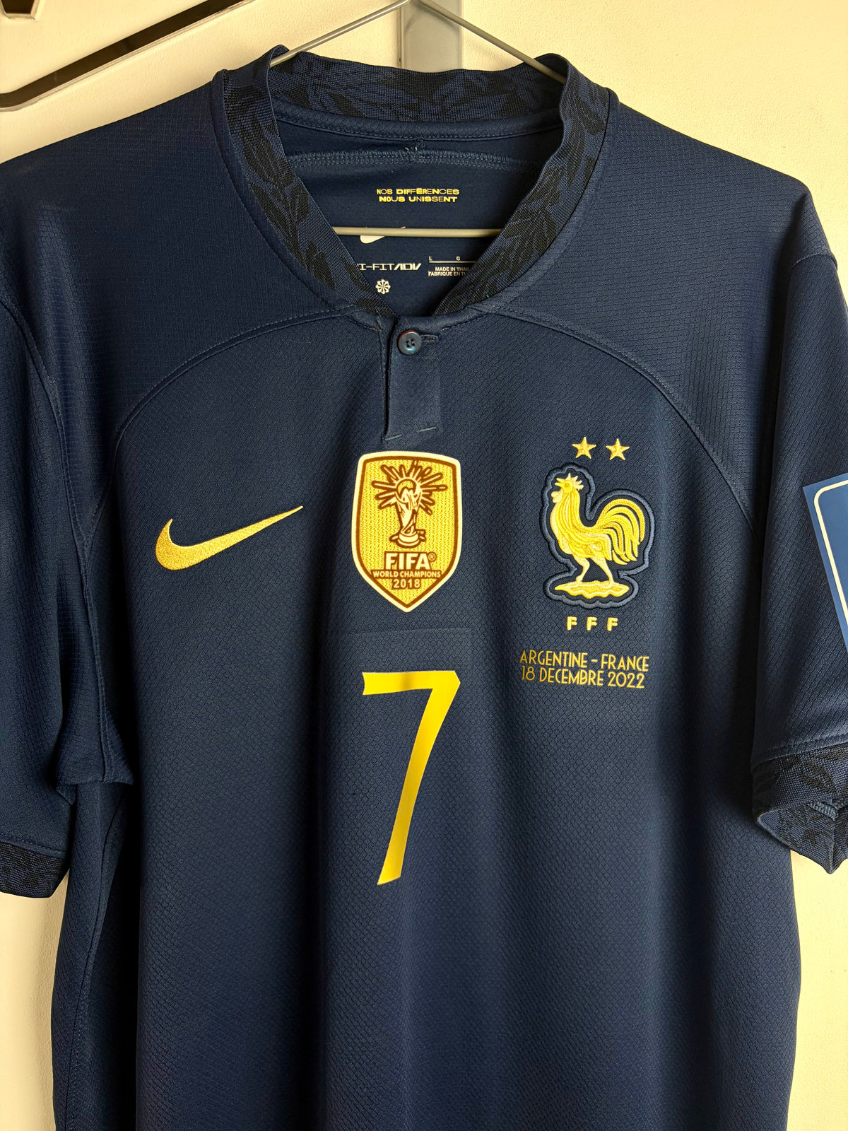 2022 - France - Griezmann - match détail