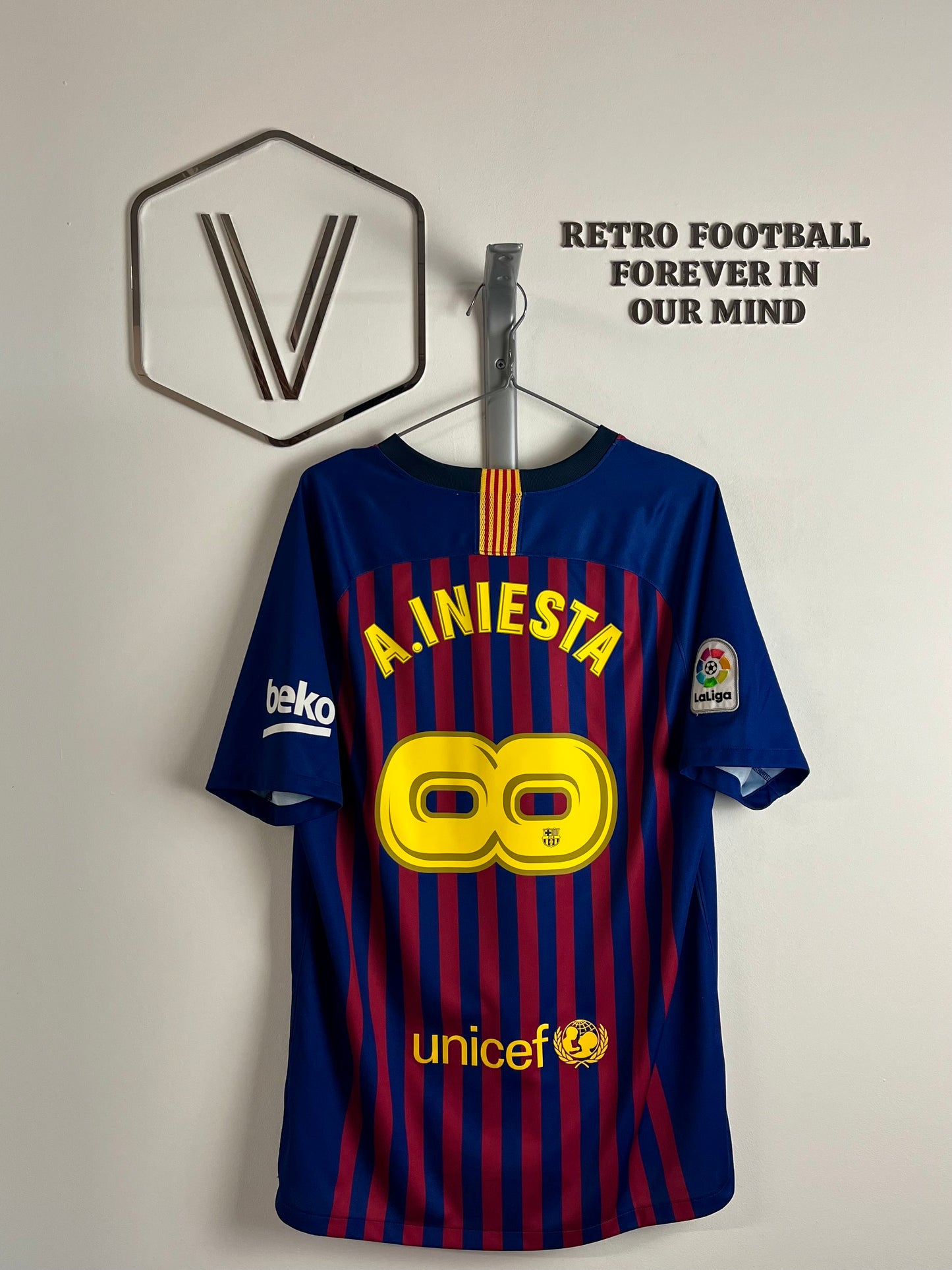 2017/2018 - FC Barcelone - Iniesta Infinity