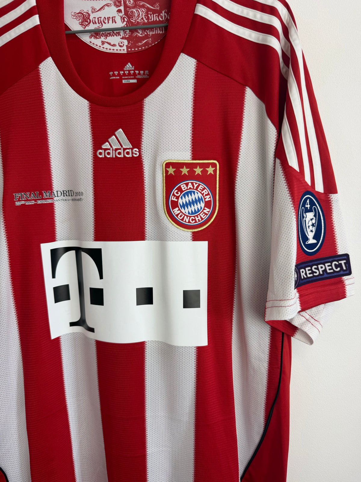 2010/2011- Bayern Munich - Robben - Match details